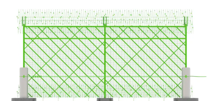 hCIS/SAIS Class 1 Fence solution in KSA