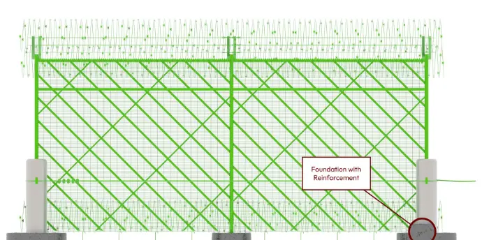  Foundation with Reinforcement