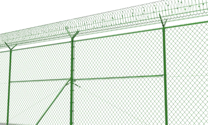 SAIS class 4 chain link fence in ksa