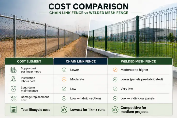 fence comparison