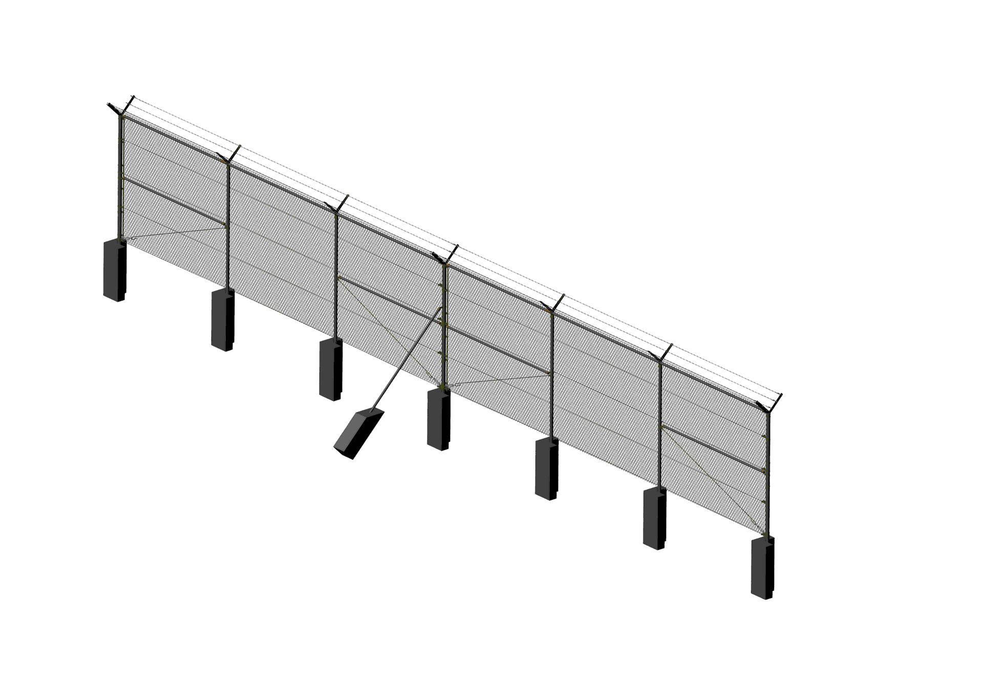 Chain Link Fencing System Chain Link Fencing System