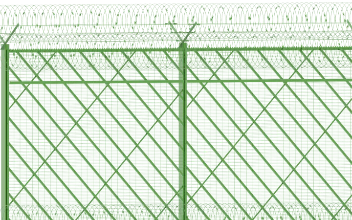 Welded Mesh Fence