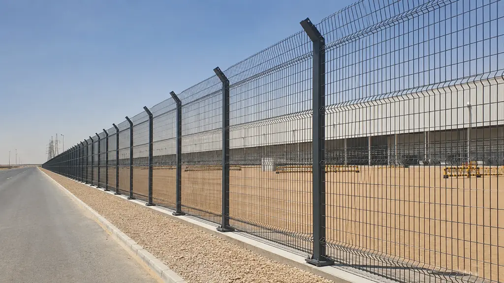 Wire Mesh Fence in Saudi Arabia