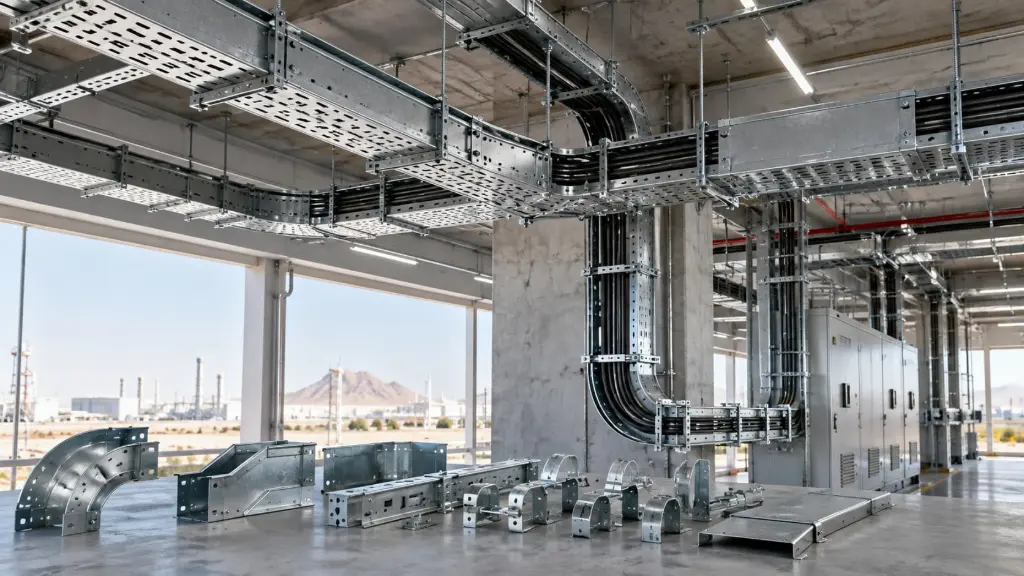 Cable Tray Accessories in Saudi Arabia