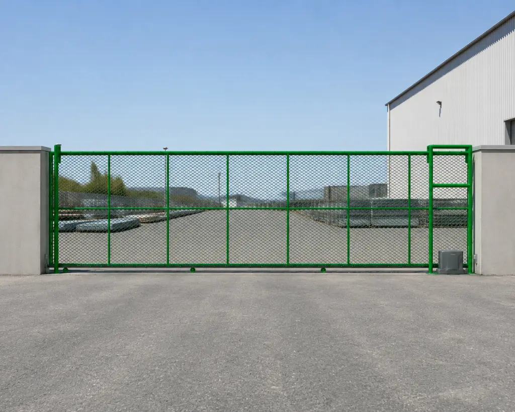 Electric Sliding Gates for Industrial and Commercial Entrances