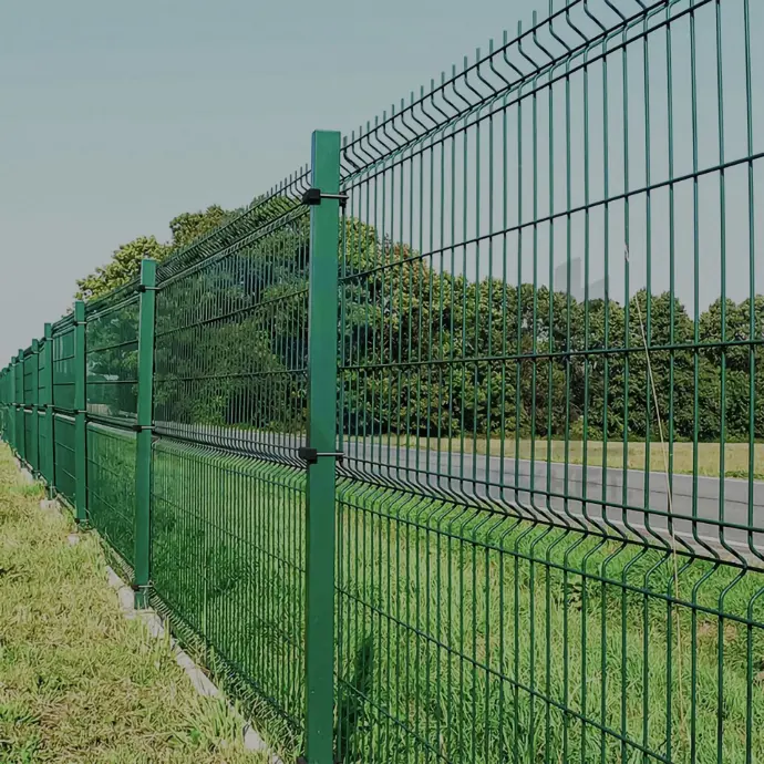 welded mesh fence application1