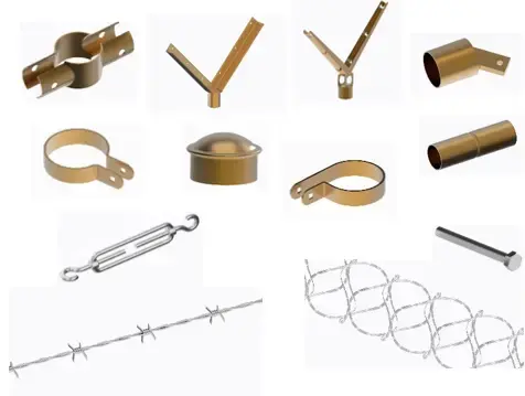 Chain Link Fence Accessories and Fittings