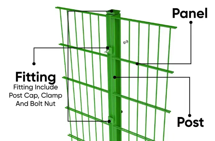 Hitech Fence Welded Mesh fence Extra