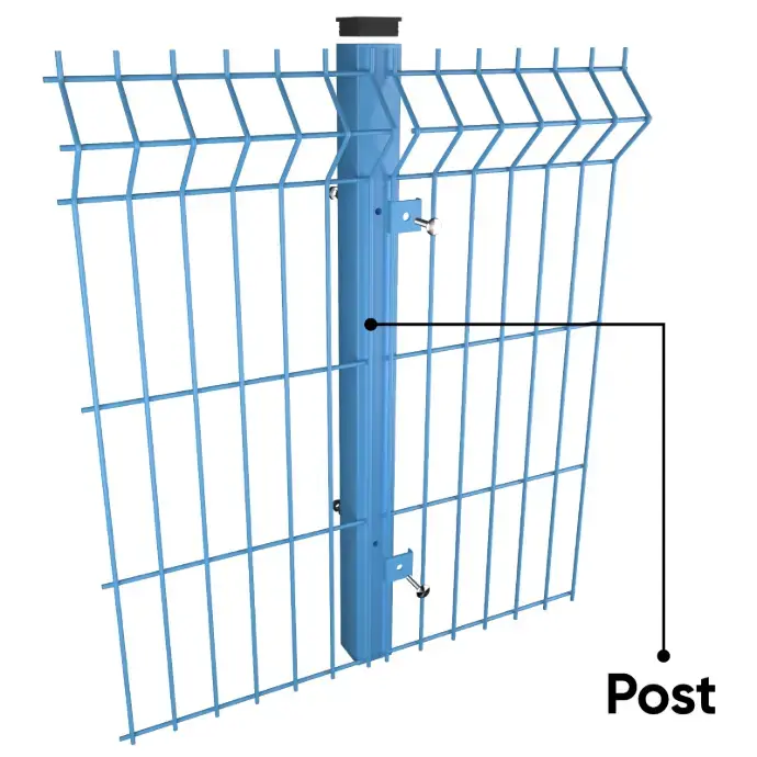 welded Mesh Fence Post