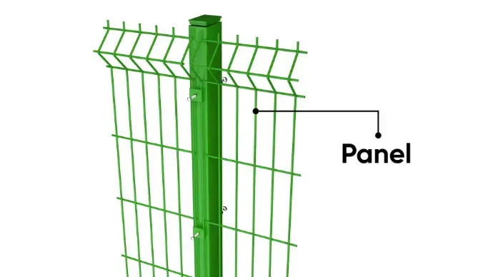 Welded Mesh Fence panel