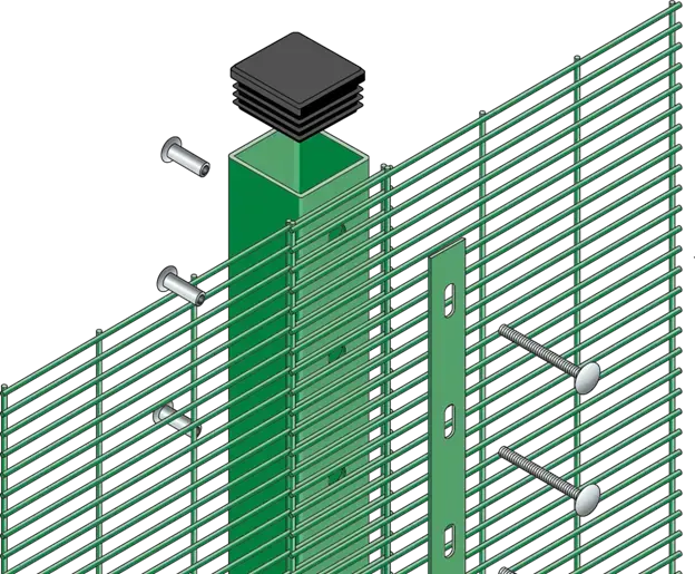 Welded Mesh Fence Secure476