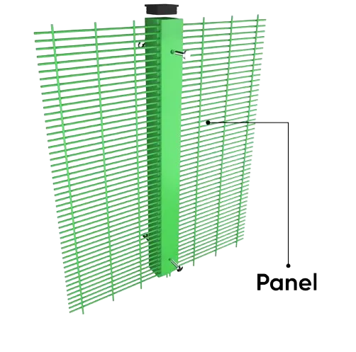 Welded Mesh Fence Secure panel