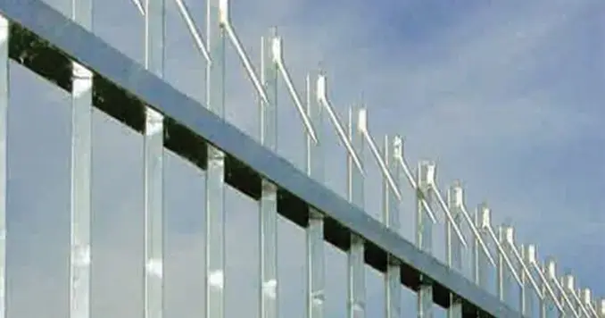 Spike Fencing rander 3D