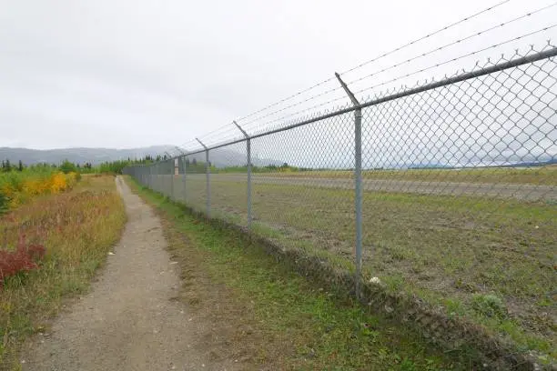 Saudi Aramco fence in Commercial