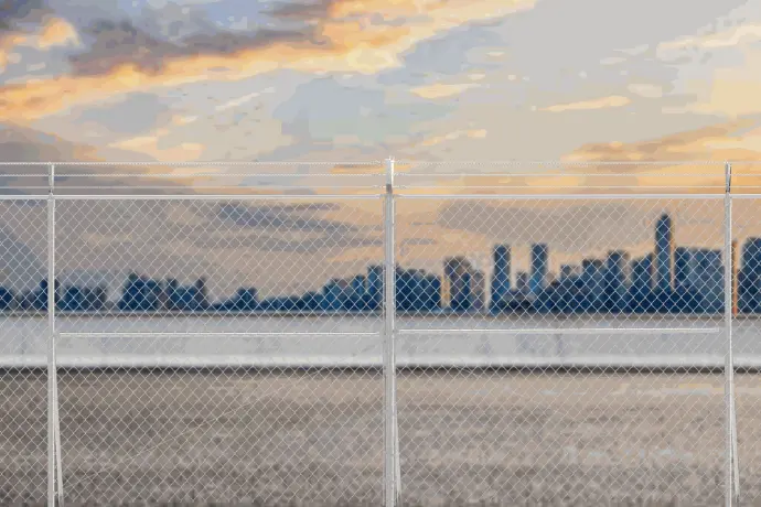 Saudi Aramco type 1 steel fence in saudi Arabia 