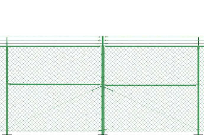 Saudi Aramco fence