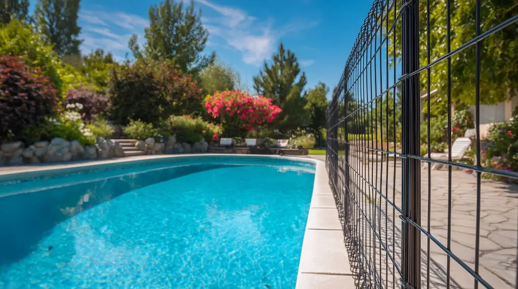 Fence in Swimming Pool in KSA