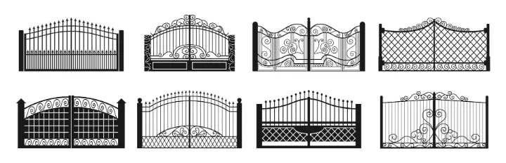 modern gate design in KSA