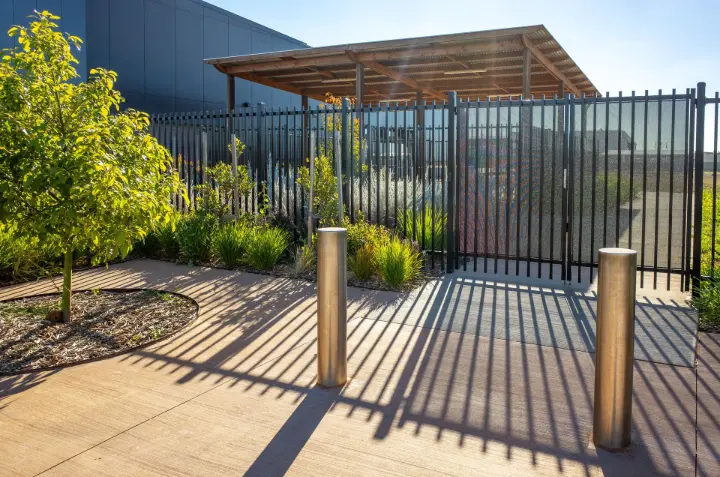 sliding gates in Hitech Fence