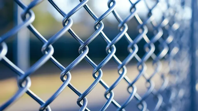 Galvanized Chain Link Fence in KSA