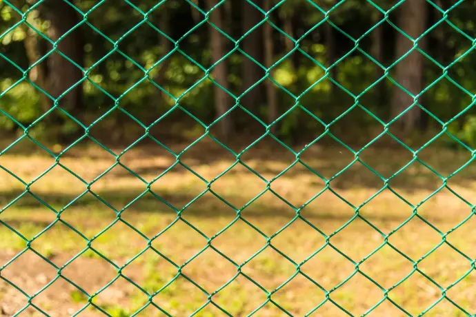 PVC Coated Chain Link fence in KSA