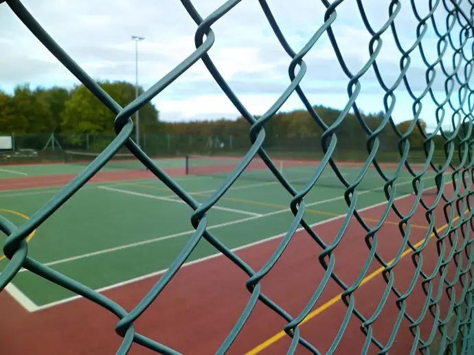 Chain Link Fence in HItech fence and steel in Saudi Arabia