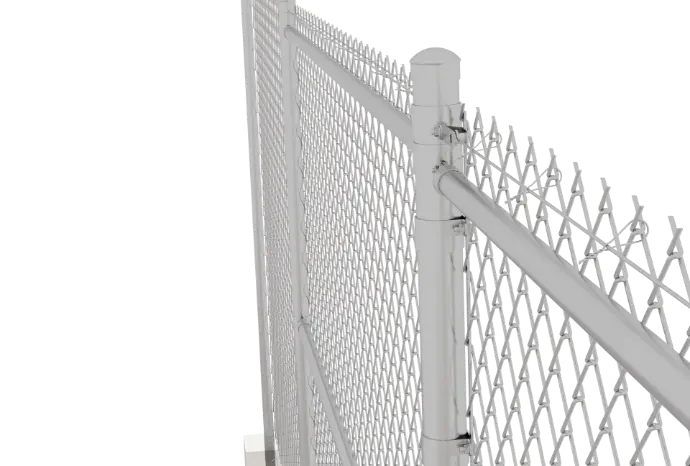 Galvanized Chain Link Fence in Saudi Arabia