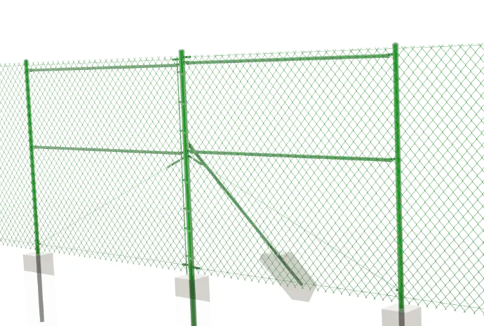 PVC-Coated Chain Link Fence in KSA