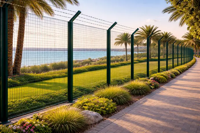 fence in jubail Saudi Arabia