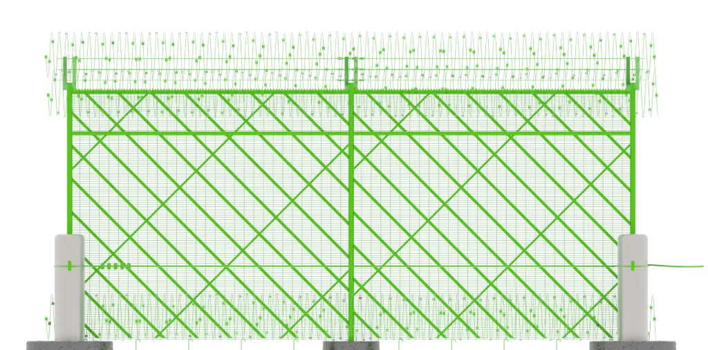 HCIS/SAIS Class 1 – Welded Mesh Fence